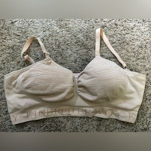 Kindred Bravely Sublime® Hands-Free Pumping & Nursing Bra | Pink Heather - Large